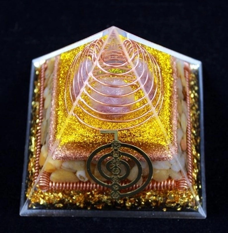 Classic Geometric Acrylic Crystal Pyramid Decor|Home Decor