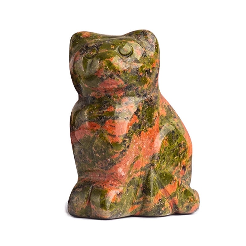 Minimalist Cat Gem Pendant Charming Artificial Jewelry|Fashion Accessories