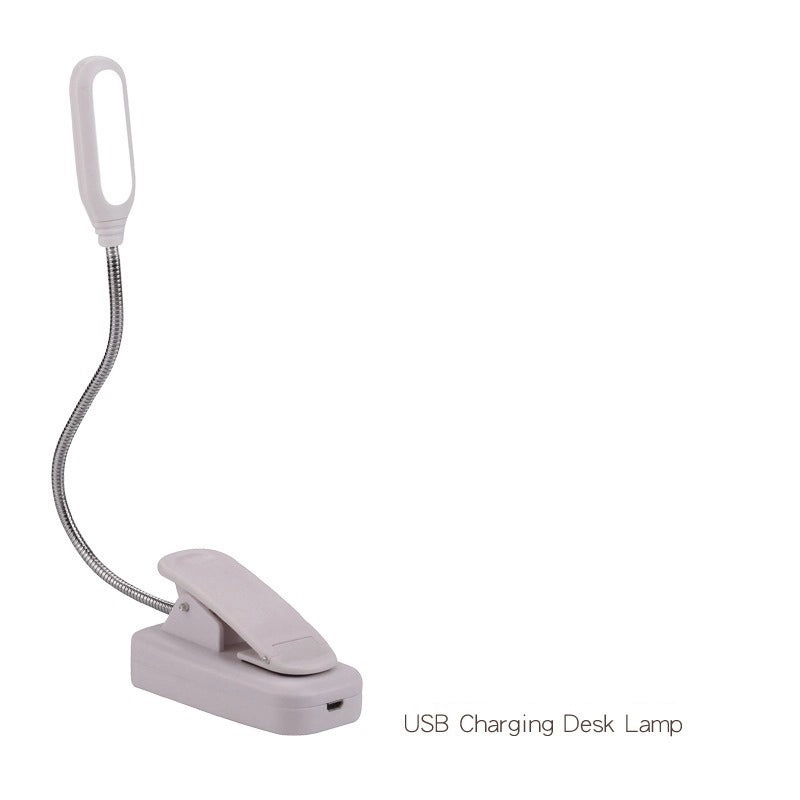 Creative USB Clip-on Desk Lamp for Reading and Studying Eye Protection for Dorm Bedroom|Desk Lamps