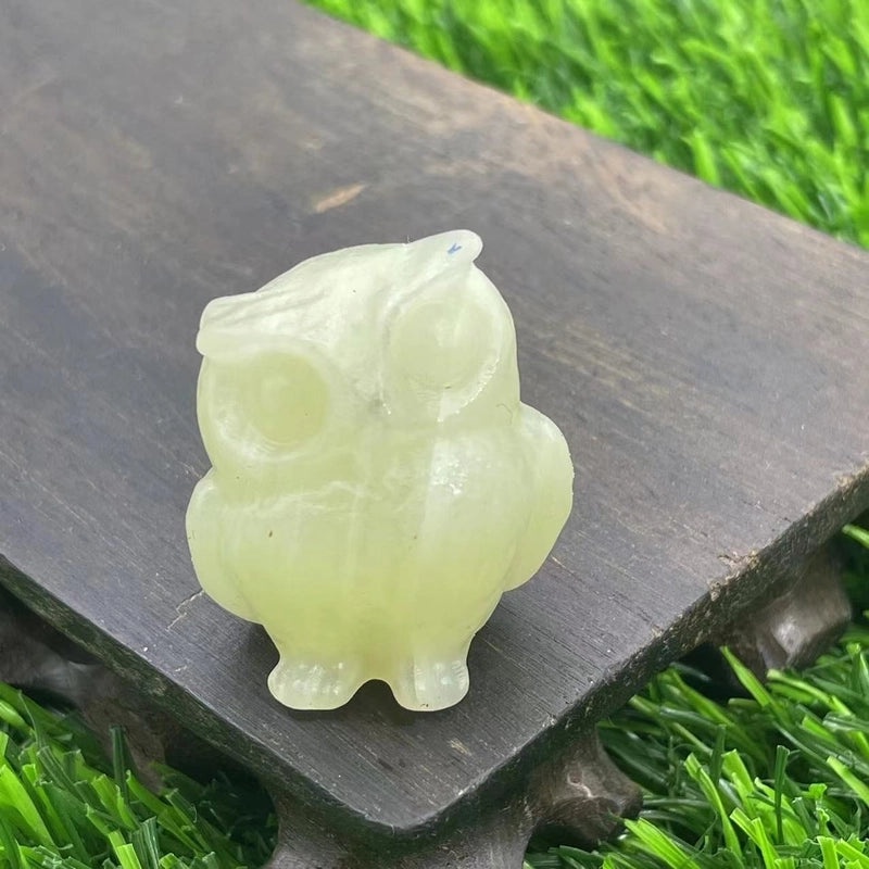 Vintage Style Owl Natural Stone Ornament for Home Decor|Home Decor & Accessories