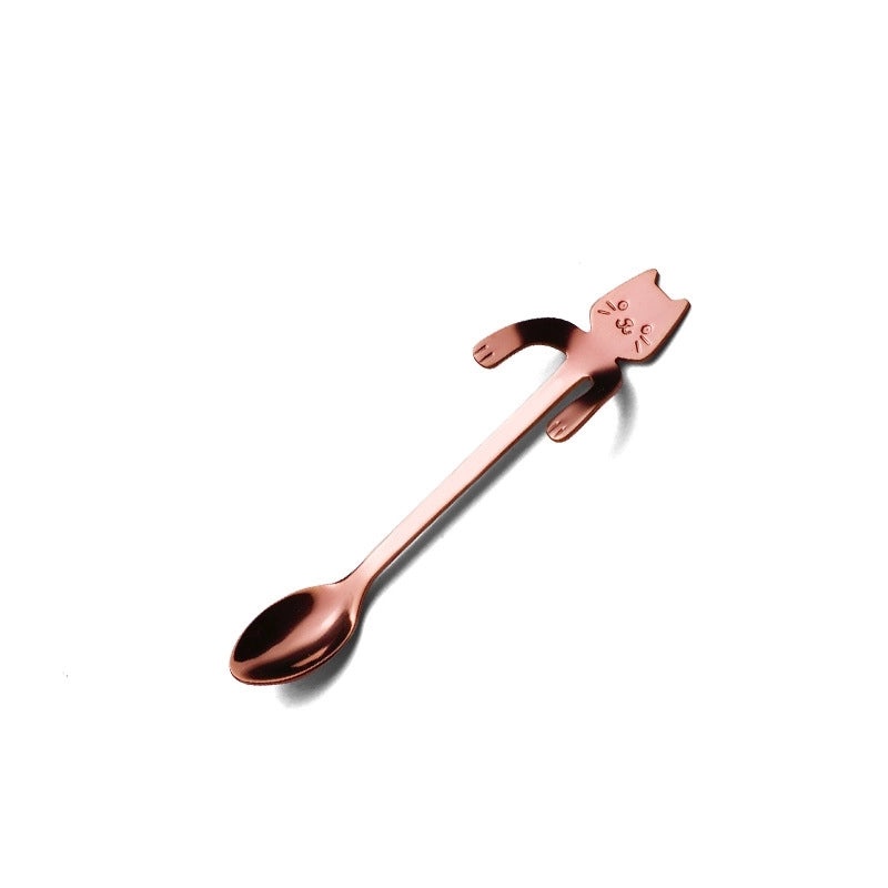 Cute Cartoon Stainless Steel Spoon for Everyday Use|Kitchen & Dining Utensils