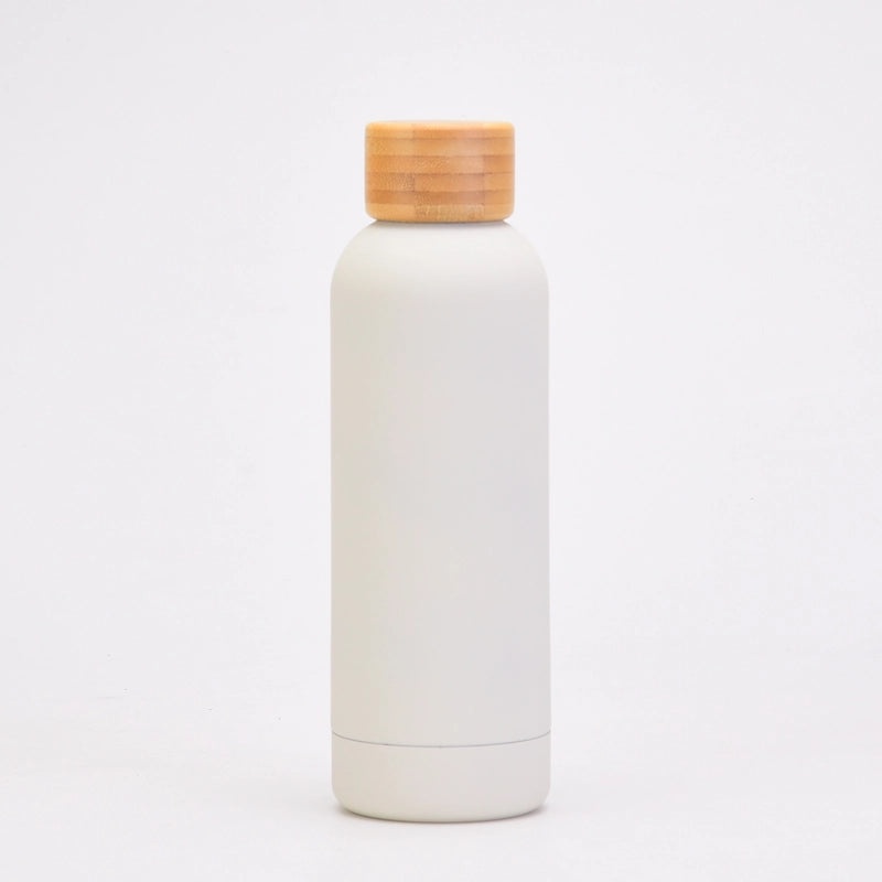 304 Stainless Steel Insulated Sports Water Bottle with Bamboo Lid Large Capacity Portable | Sports & Outdoors