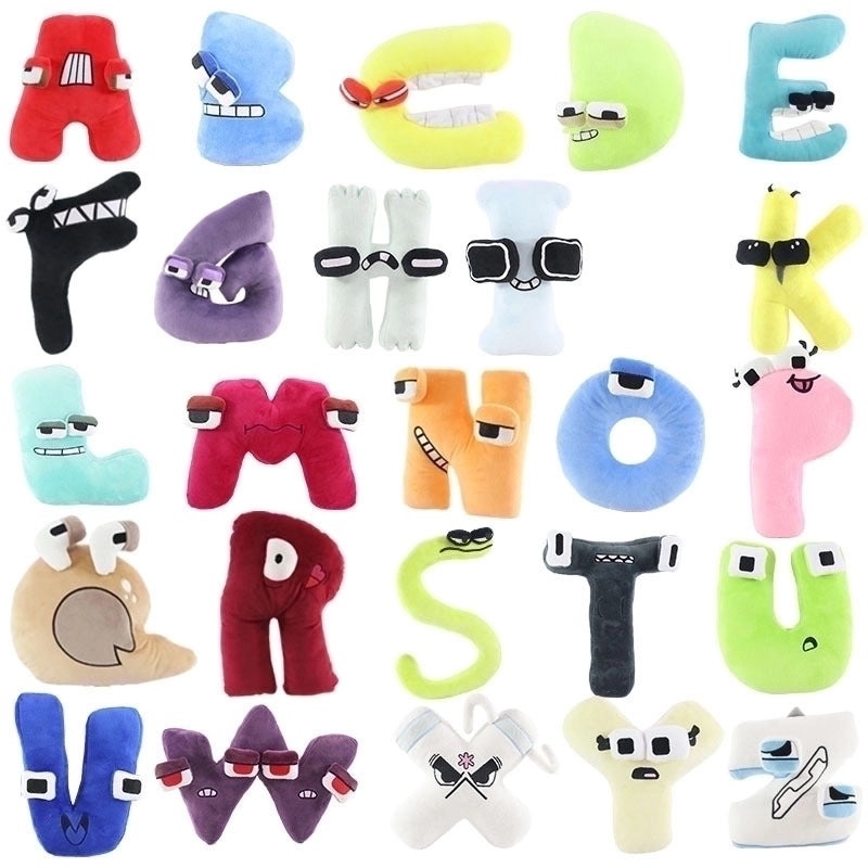 Alphabet Plush Letter Toy for Kids|Educational Toys & Learning Aids