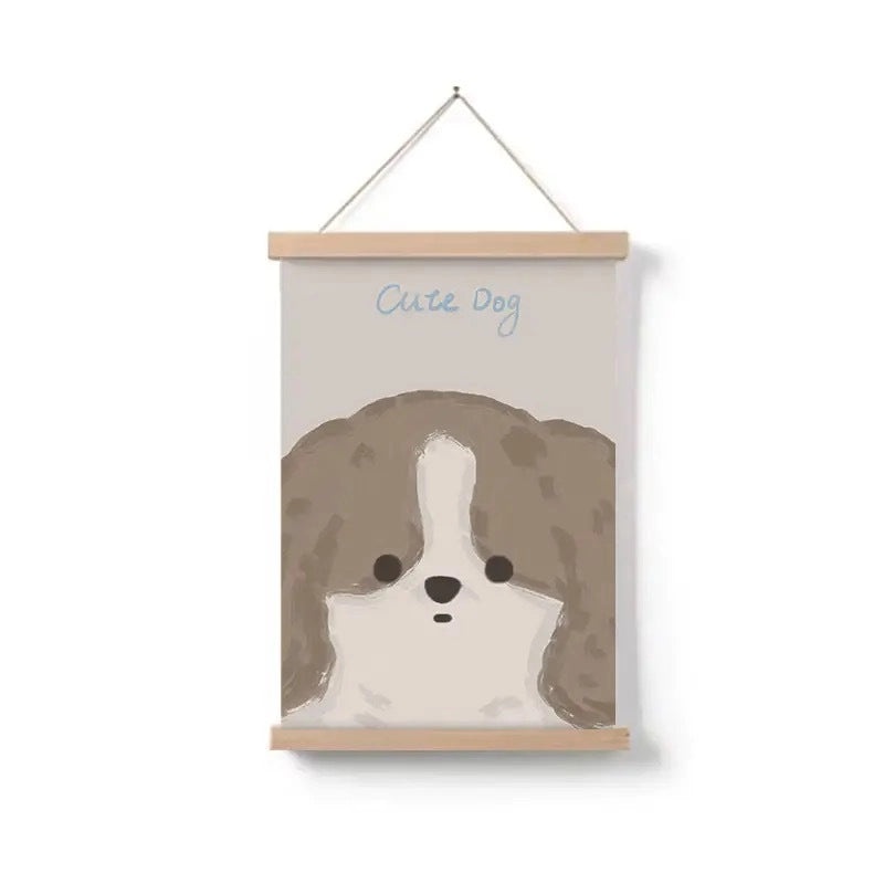 Casual Cute Animal-Themed Nonwoven Pendant Wall Art for Vacation Decor|Home Decor