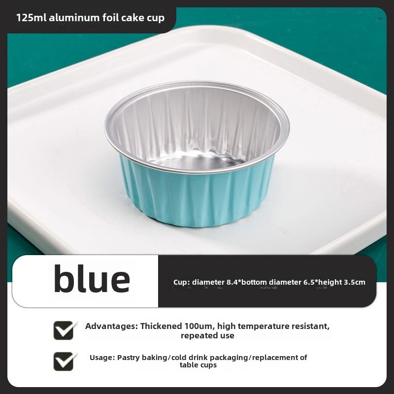 Pudding Cup Cake Shrimp Egg Baking Mold for Air Fryer Oven Small Aluminum Foil Paper Cups|Bakeware & Molds