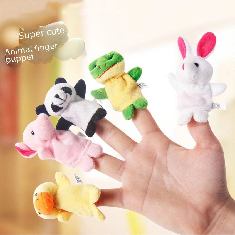 Cute Mini Plush Finger Dolls for Kids|Children's Toys