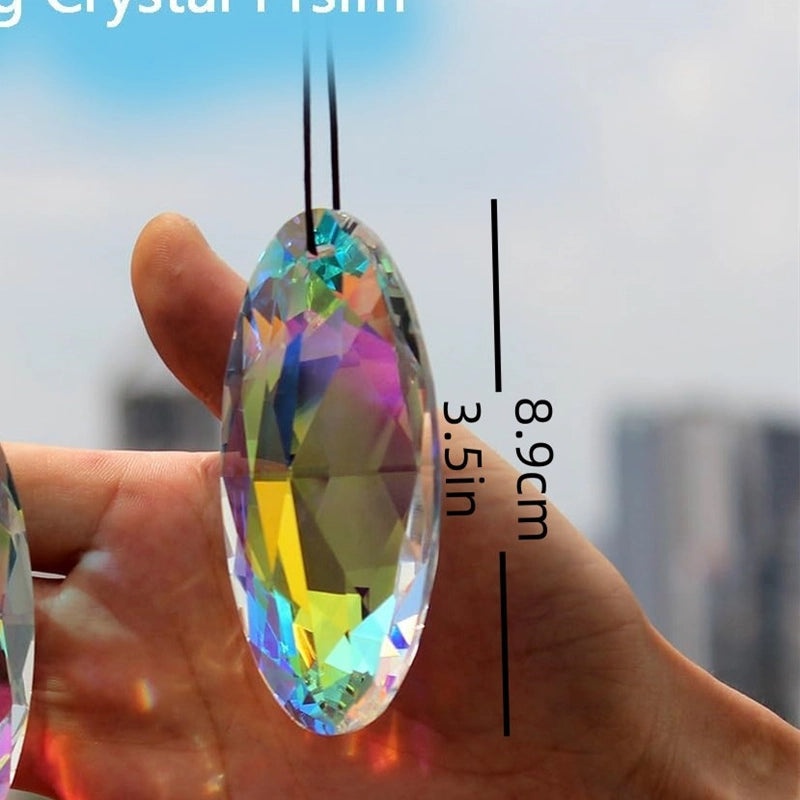 Elegant Geometric Heart Crystal Suncatcher for Home Decor|Home Decor & Accessories
