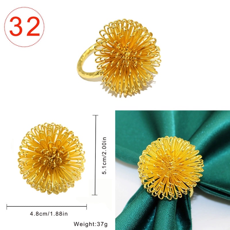 Stylish Geometric Metal Napkin Holder Single Piece|Home Decor & Kitchen Accessories