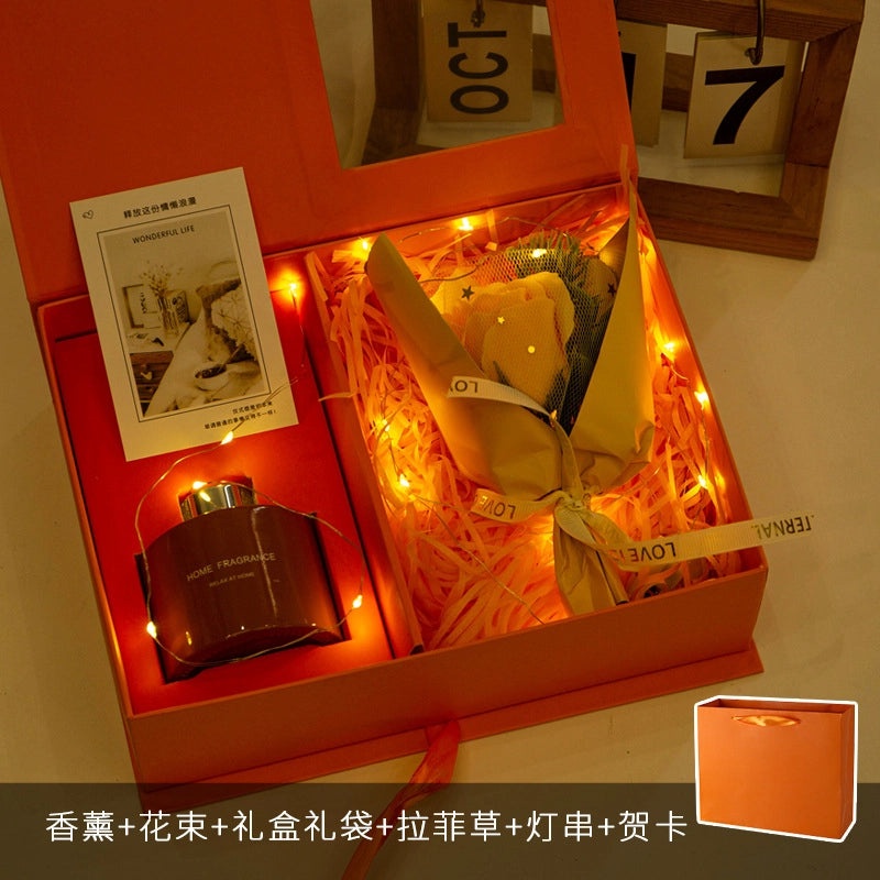 Teacher's Day Aromatherapy Bouquet Gift Box | Home Decor