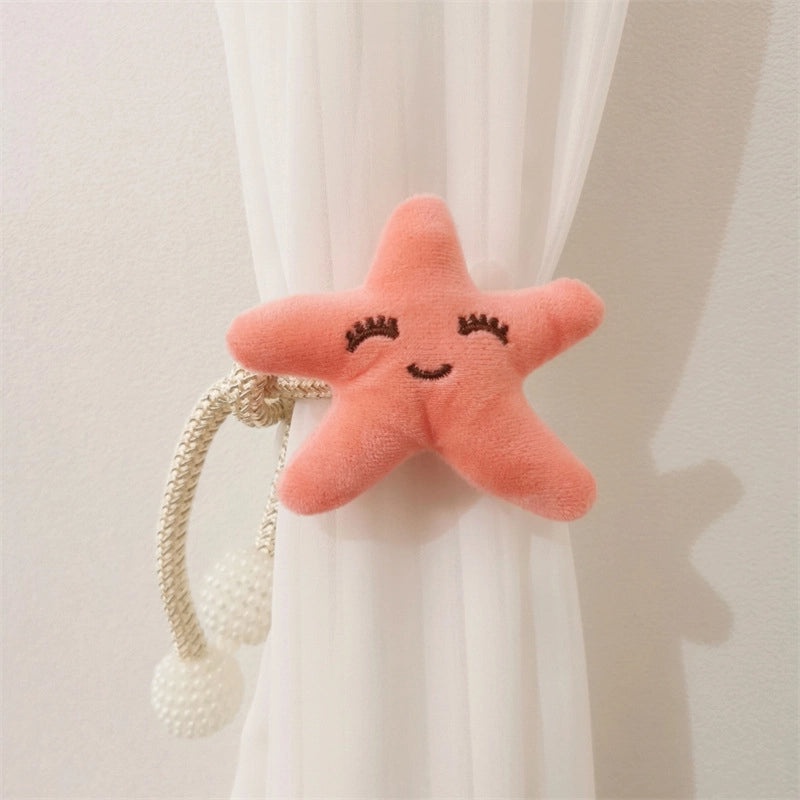 Adorable Cloud Pattern Polyester Curtain Tiebacks | Window Accessories