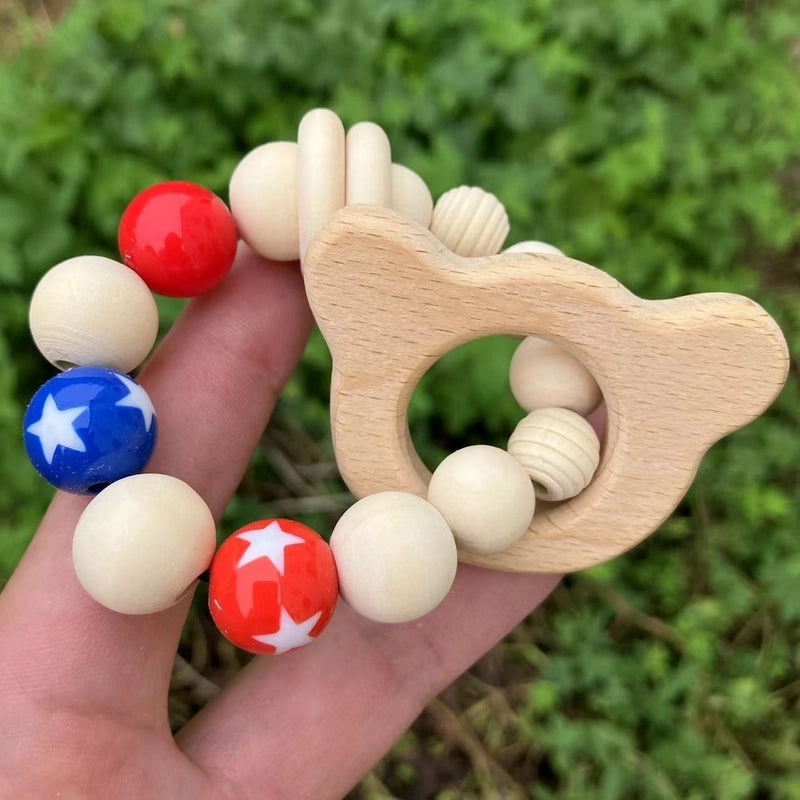 Wooden Baby Bear Toy for Infants | Baby Toys