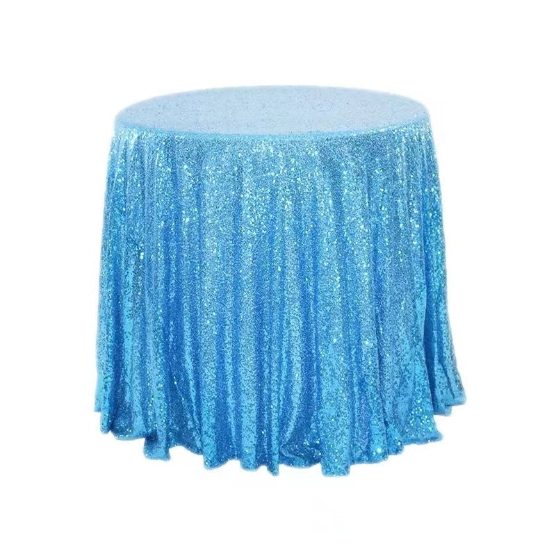 Sequined Polyester Tablecloths Solid Color Stylish Design|Home Decor & Table Linens