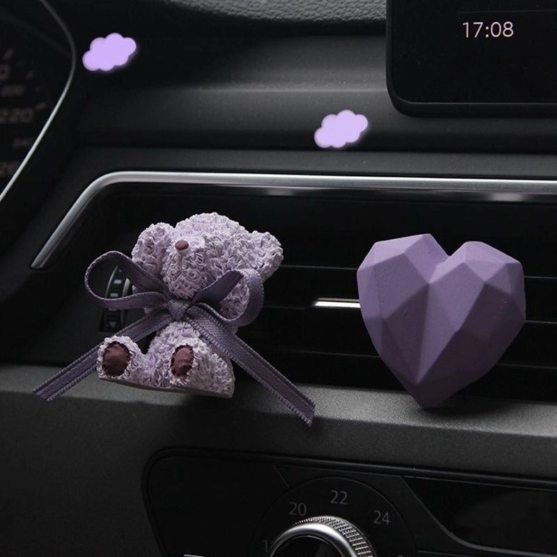 Heart Shaped Bow Knot Gypsum Air Freshener|Home Fragrance