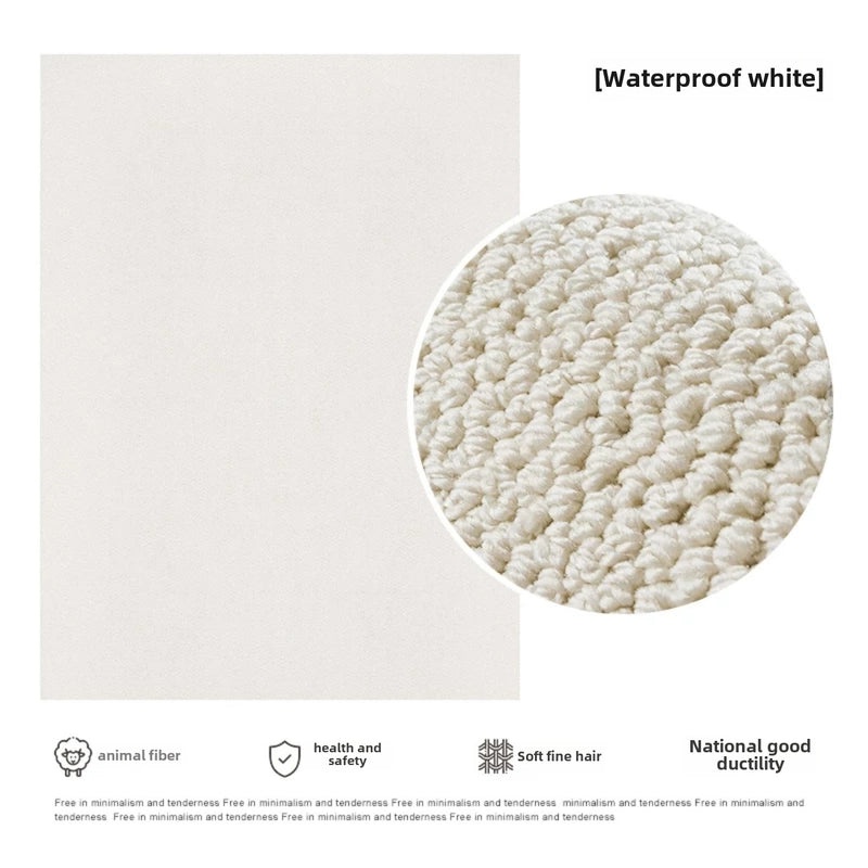 Waterproof Diatom Silk Wool Carpet for Living Room and Bedroom | Home Decor Rugs