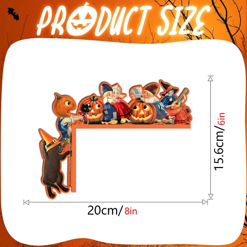 Halloween Pumpkin Wood Hanging Decoration for Fall | Seasonal Home Decor