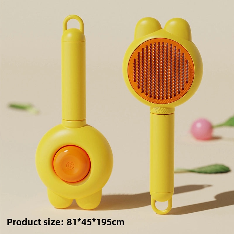 Automatic Pet Hair Remover Comb for Cats and Dogs | Pet Grooming Tools