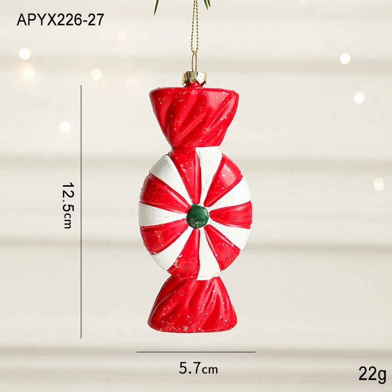 Christmas Tree Cake Hanging Ornament Cute Holiday Travel Decoration | Christmas Ornaments