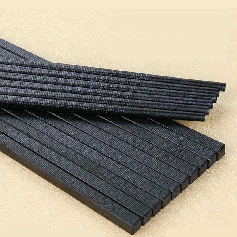 Morandi Hexagonal Alloy Chopsticks Small Fresh Style for One Person Household Tableware|Kitchen & Dining