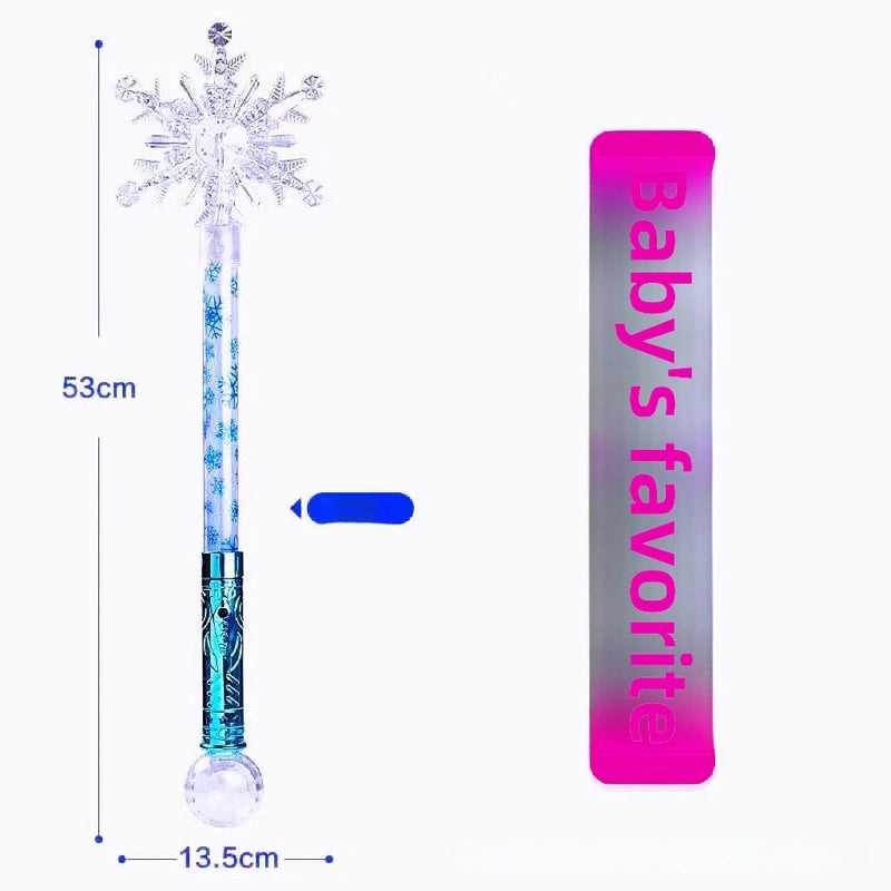 Frozen Snowflake Magic Wand Light-up Toy for Kids | Kids' Light-up Toys