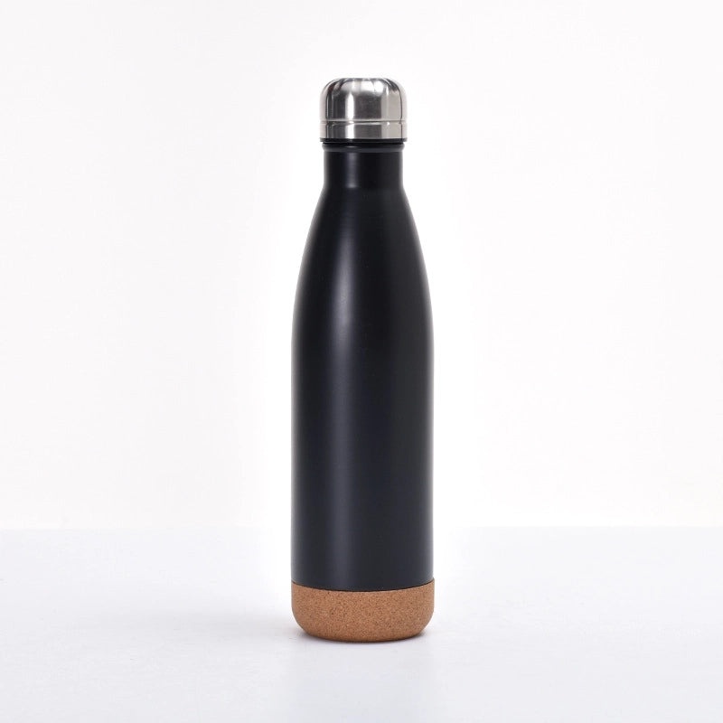 Stainless Steel Insulated Thermos Mug - Casual Solid Color Design | Drinkware & Tumblers