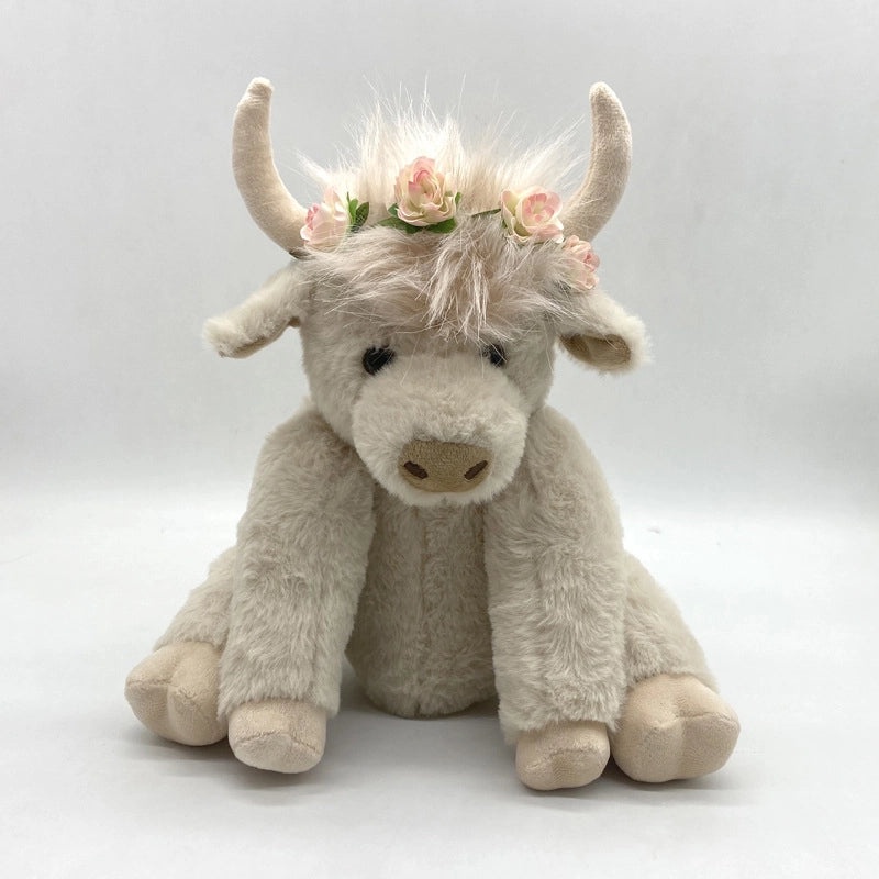 Scottish Highland Cow Plush Toy|Stuffed Animals & Plush Toys