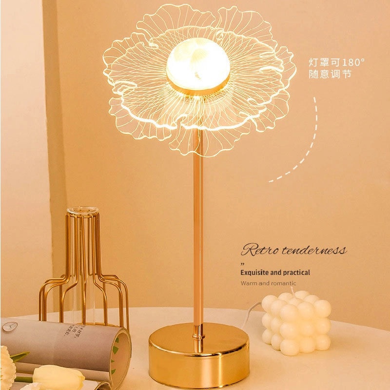 Touch Charging Luxury Decorative Atmosphere Lamp for Wedding and Ceremony | Home Decor Lighting