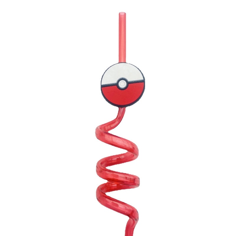 Pokémon Themed Creative Personality Party Decorative Straw|Party Supplies