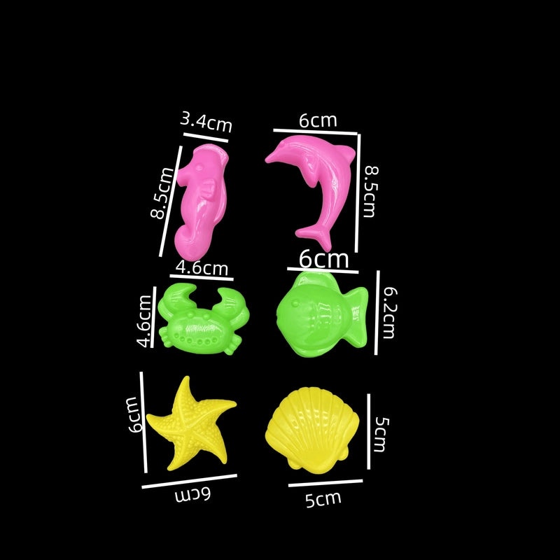 Hand-Painted Clay Fish Toy for Toddlers Ages 3-6 | Toddler Toys and Educational Play