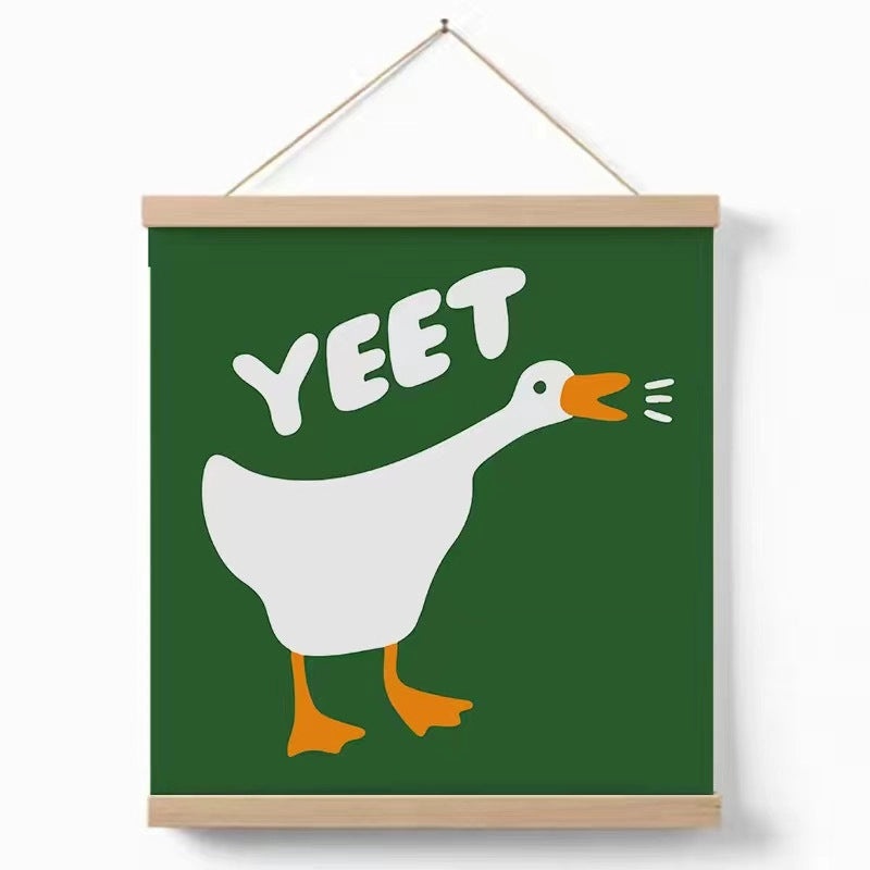 休闲度假动物帆布挂画|家居装饰艺术