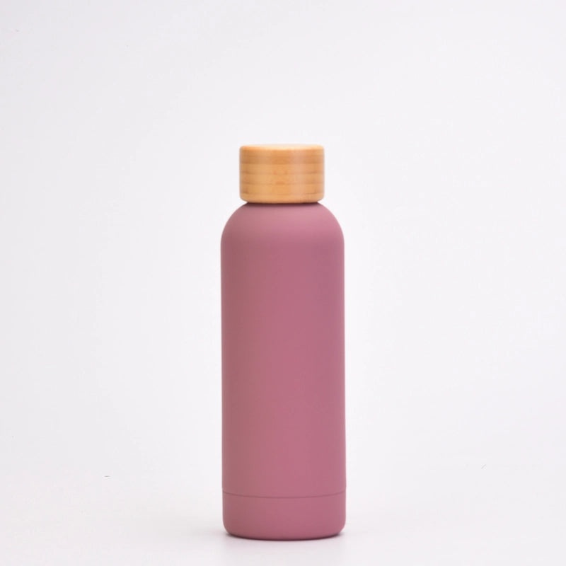 304 Stainless Steel Insulated Sports Water Bottle with Bamboo Lid Large Capacity Portable | Sports & Outdoors