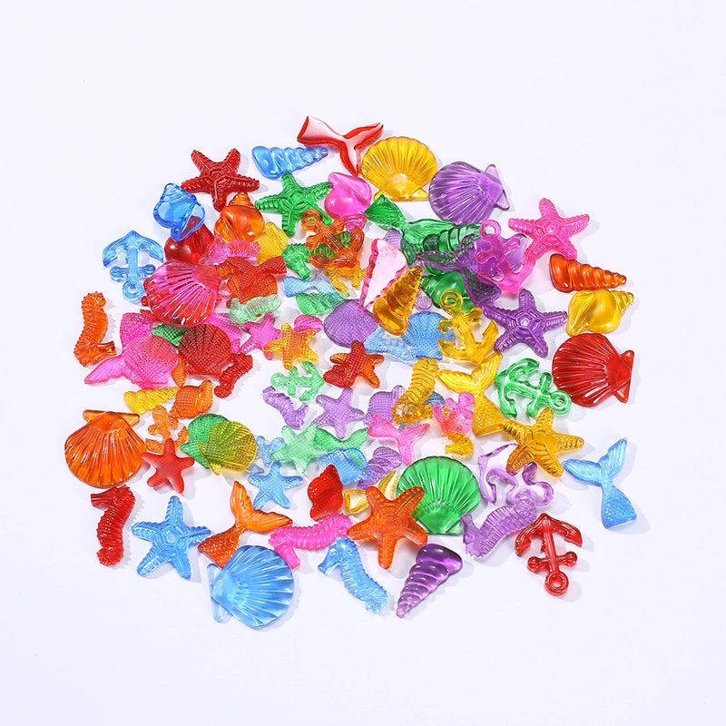 Marine Style Starfish and Ship Resin Ornaments for Home Decor|Home Decor & Accessories