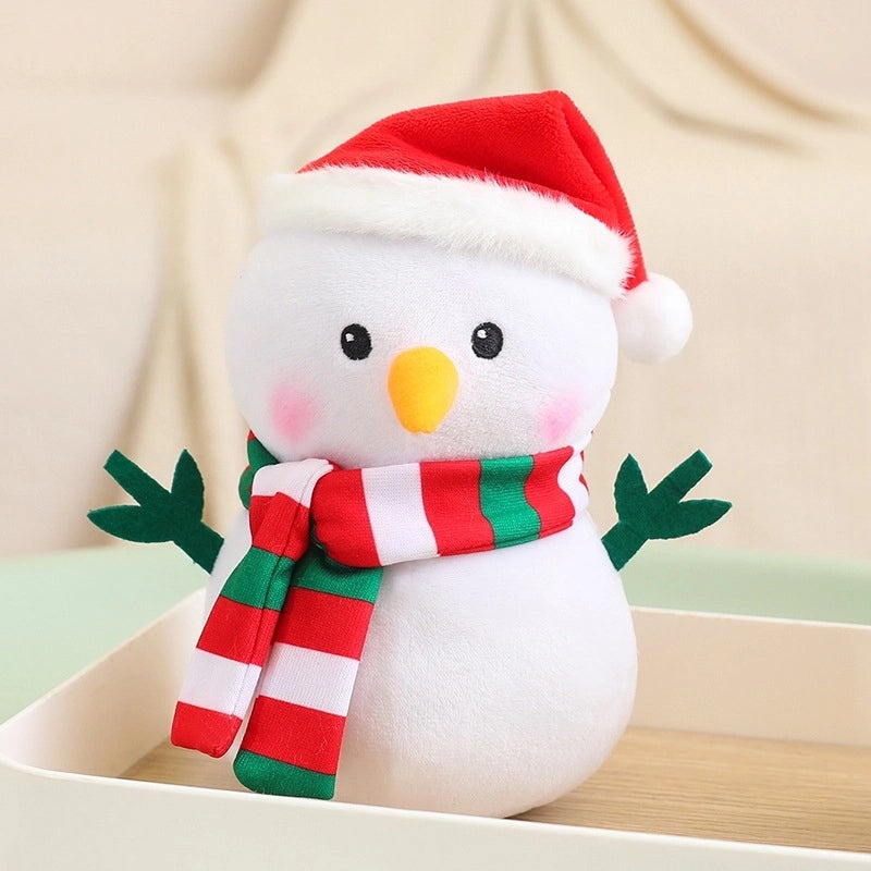 Christmas Snowman Plush Toy with Soft PP Cotton Filling | Stuffed Animals & Plush Toys