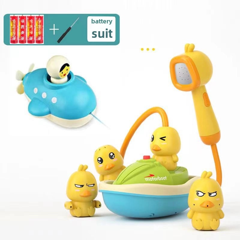 Electric Yellow Duck Bath Toy for Kids | Baby Bath Toys