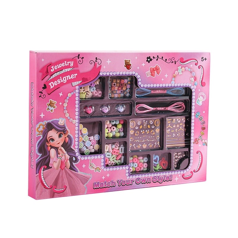 Beaded Suit for Kids Ages 7-16 Solid Color Plastic Toy Bead Set|Children's Toys & Beaded Crafts