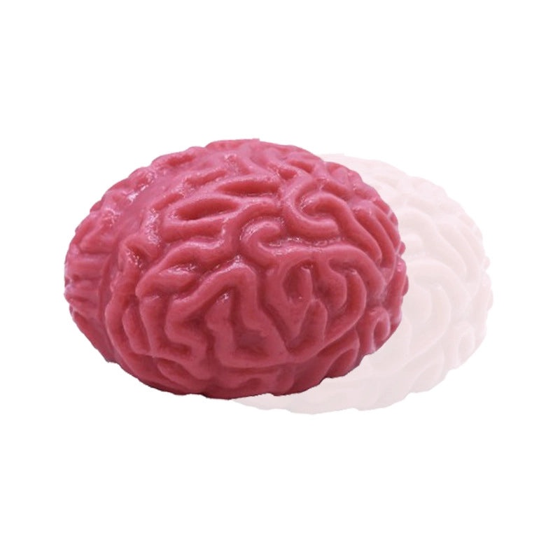 Soft TPR Rubber Brain Stress Ball Halloween Decompression Toy Funny Creative Whole Body Fidget Toy | Novelty Toys & Stress Relief