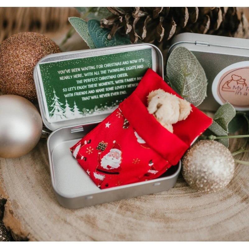 Christmas Eve Santa Teddy Bear Gift | Holiday Decorations