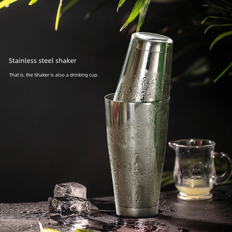 Stainless Steel Boston Shaker Cocktail Mixer TIN Cup Bartender Tools|Barware & Cocktail Accessories