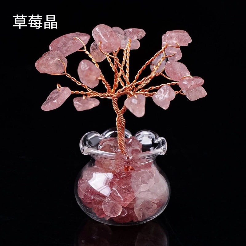 Minimalist Tree Crystal Ornament Decorative Artificial Home Accessories|Home Decor