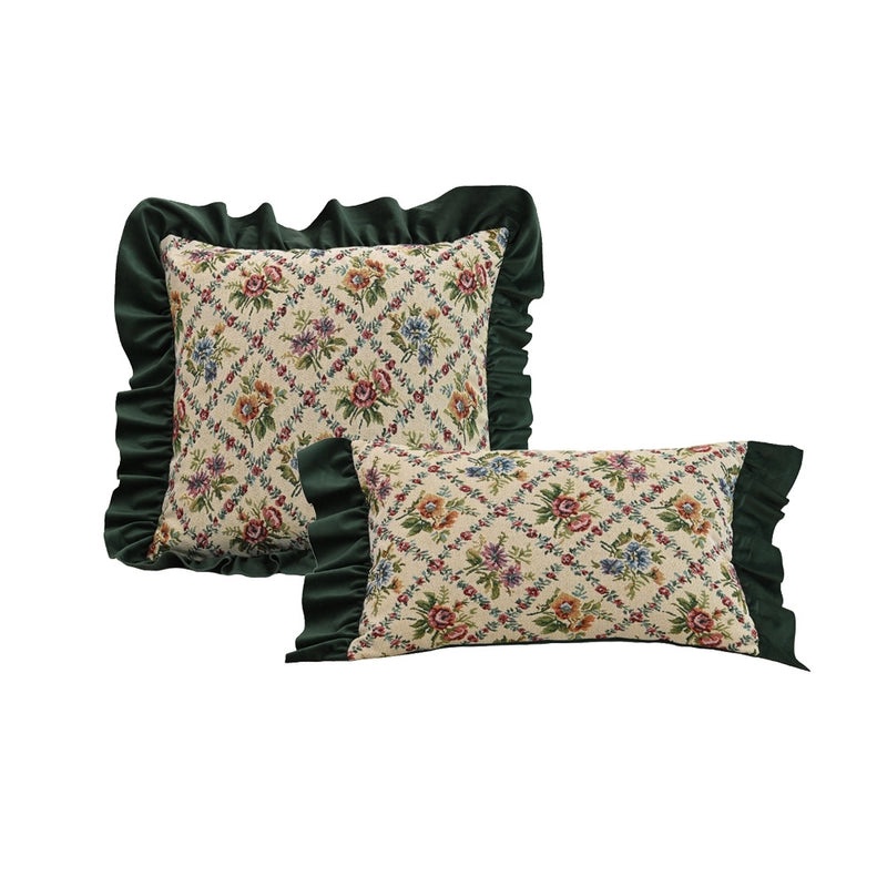 Minimalist Leaf Pattern Polyester Throw Pillow Cover Casual Elegant Home Decor | Home Decor & Bedding