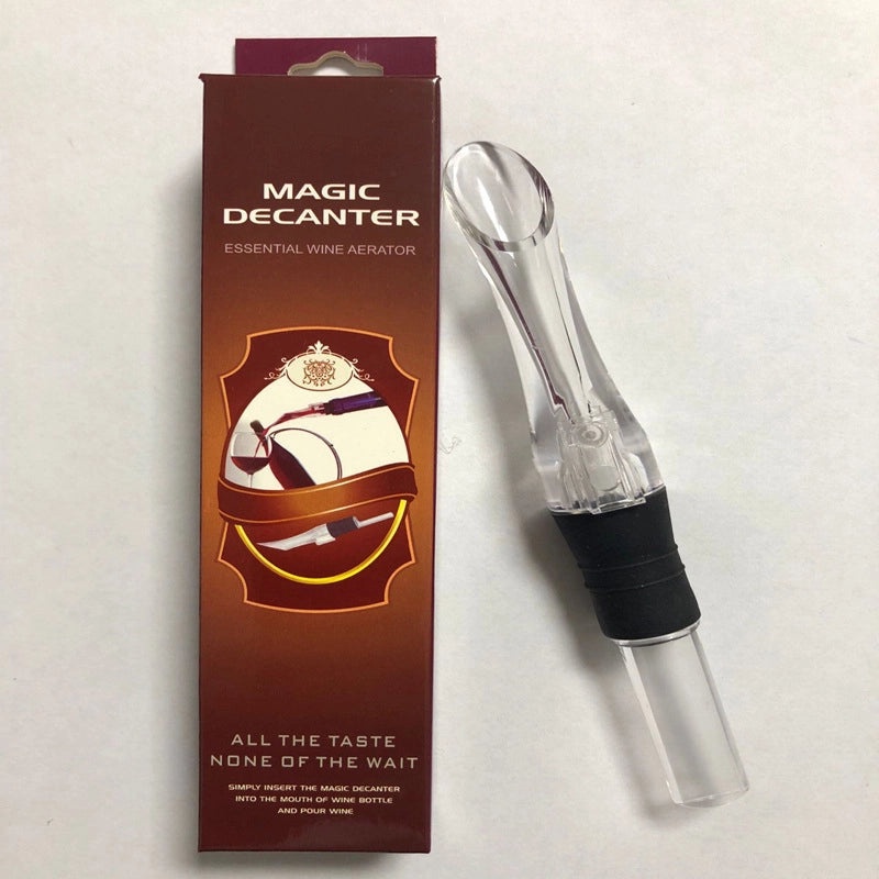 Eagle Beak Quick Pourer Magic Pen Wine Decanter Acrylic Long Spout Wine Separator|酒具配件