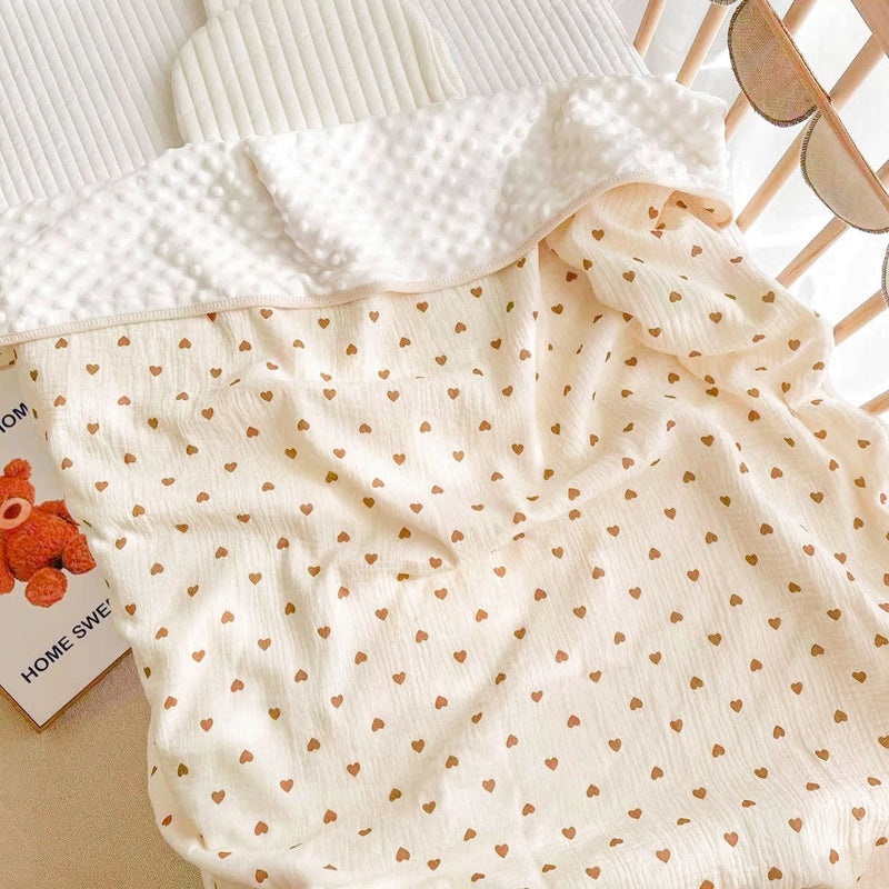 Summer Lightweight Baby Quilt Soft Cotton Gauze Air-conditioning Blanket for Kids | Baby Quilts & Bedding