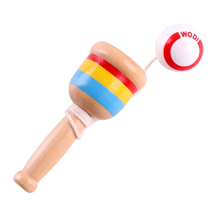 Colorful Wooden Ball Game Toy for Kids | Educational Wooden Toys