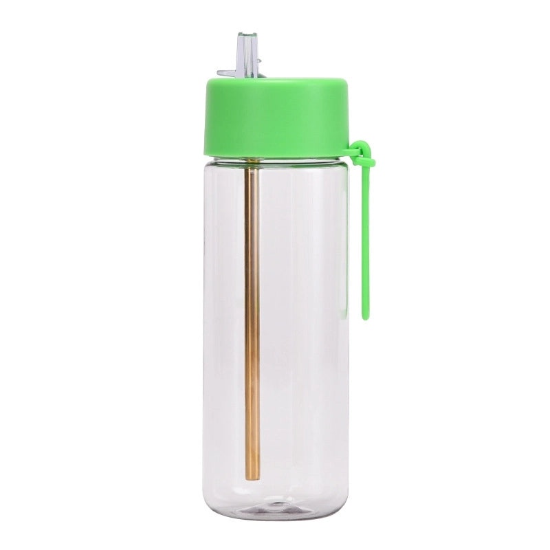 Stylish Solid Color Plastic Water Bottle for Everyday Use | Travel Accessories