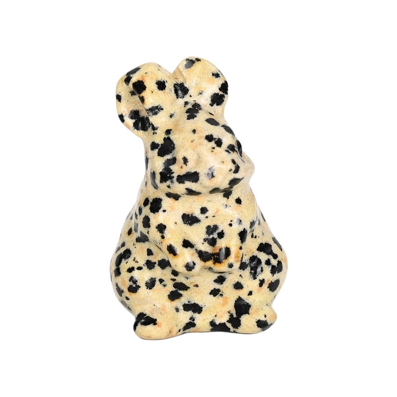 5 Pieces Minimalist Rabbit Crystal Figurines for Home Decor|Home Decor & Ornaments