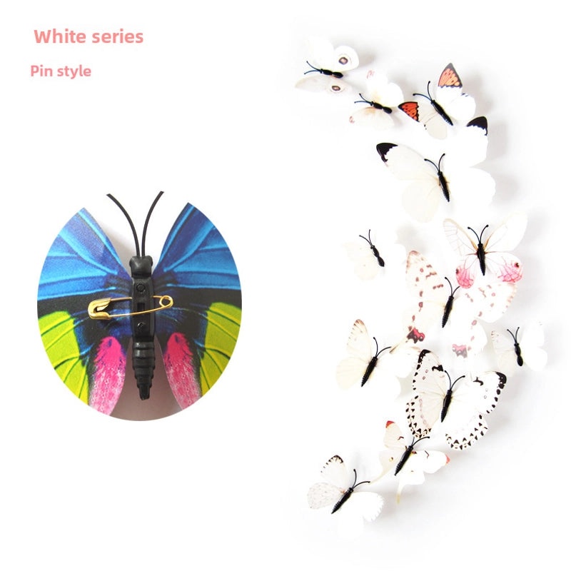 3D Butterfly Wall Stickers for Curtains and Fridges, 12 Sets Decorative Decals for Living Room, Mall, Wedding Room|Home Decor Wall Stickers