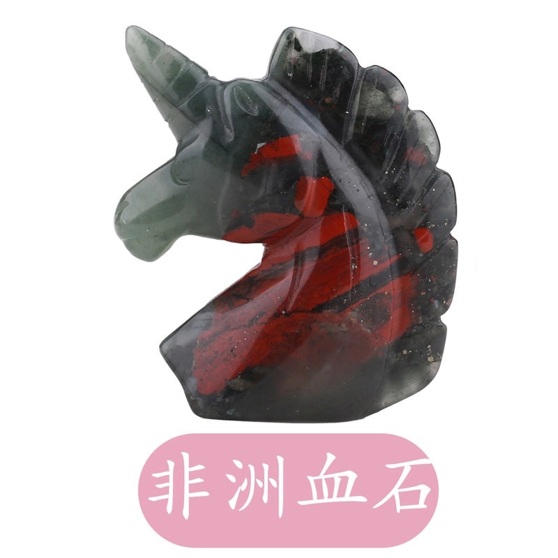 Elegant Minimalist Horse Gem Crystal Ornament for Home Decor|Home Decor Ornaments