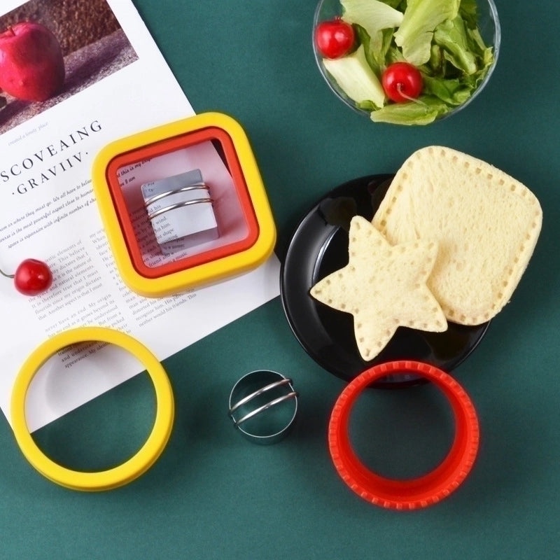 Casual Cartoon Kitchen Molds Set Stainless Steel and Plastic | Kitchen Accessories