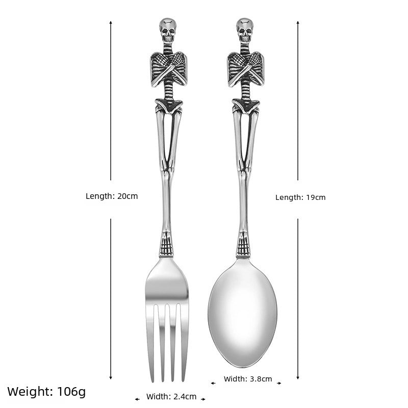 Vintage Halloween Glow Luxury Stainless Steel Jewelry|Halloween Accessories