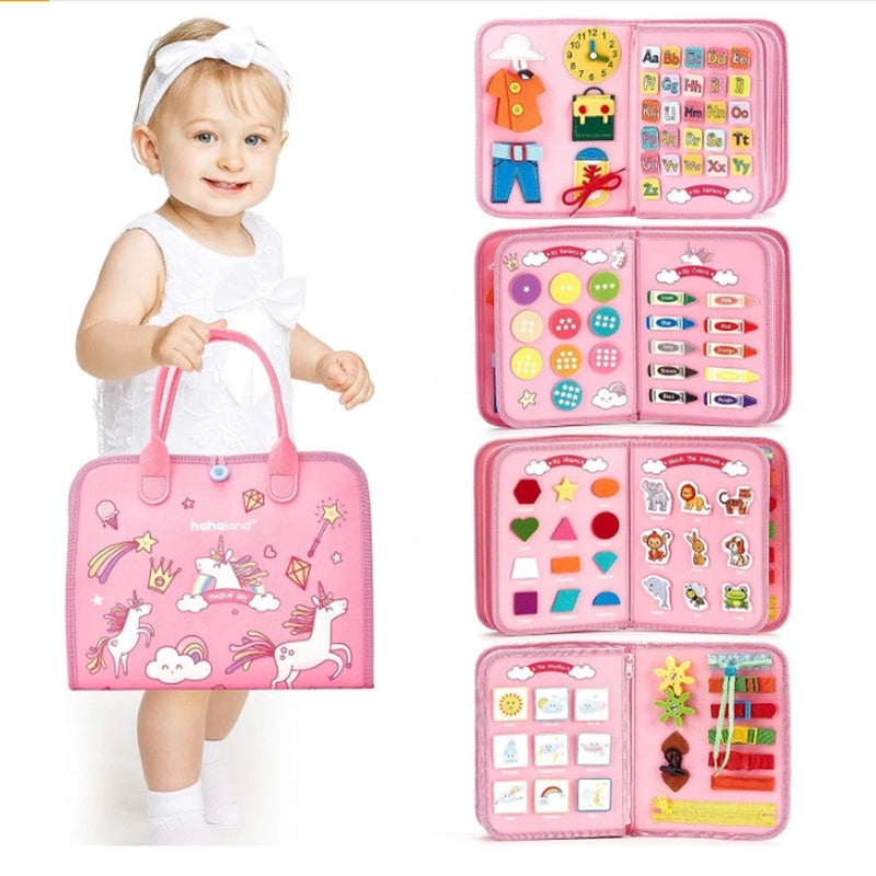 Early Learning Felt Busy Book for Kids|Educational Toys and Busy Boards