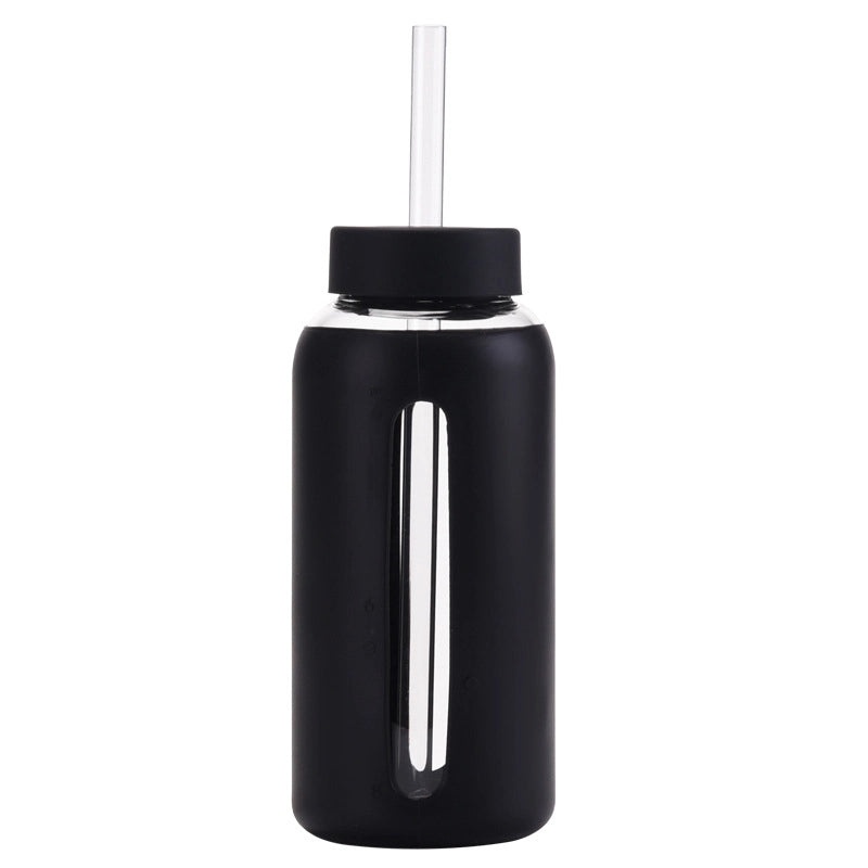 Glass Water Bottles with Solid Color Design for Everyday Use|Water Bottles